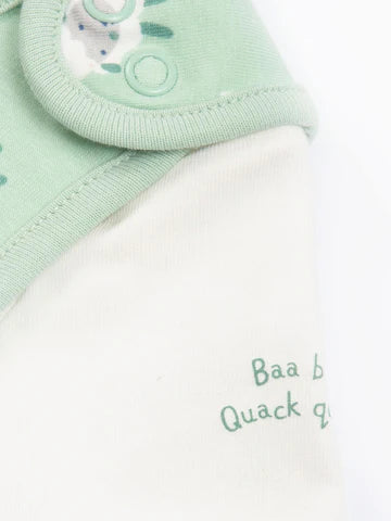 Baa baa quack dungaree set