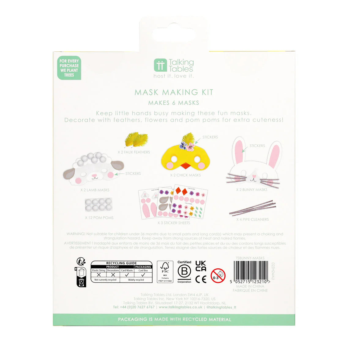 Bunny Make your Own Mask and Headband