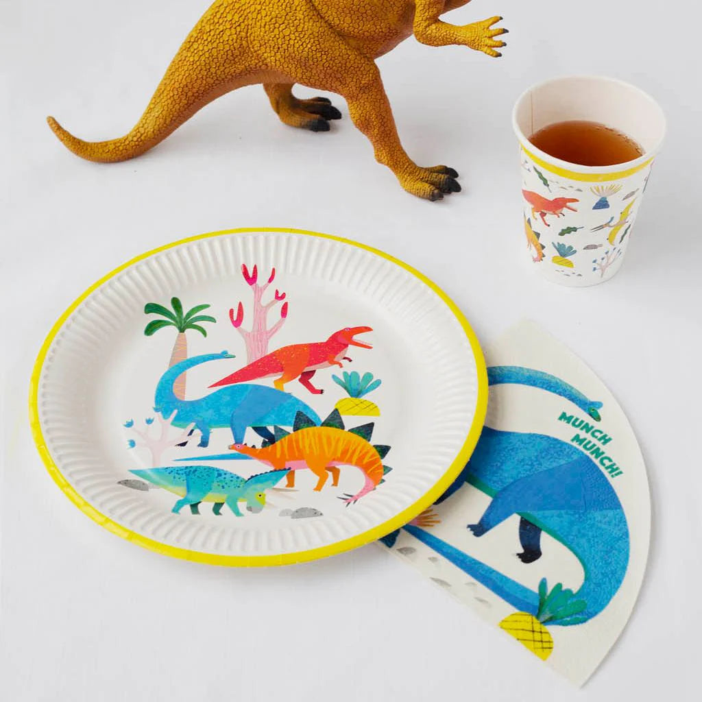 Dinosaur Party Cups - Pack of 8