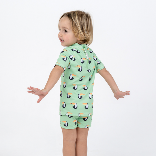 Badawii Baby Swimwear Set Short Sleeve