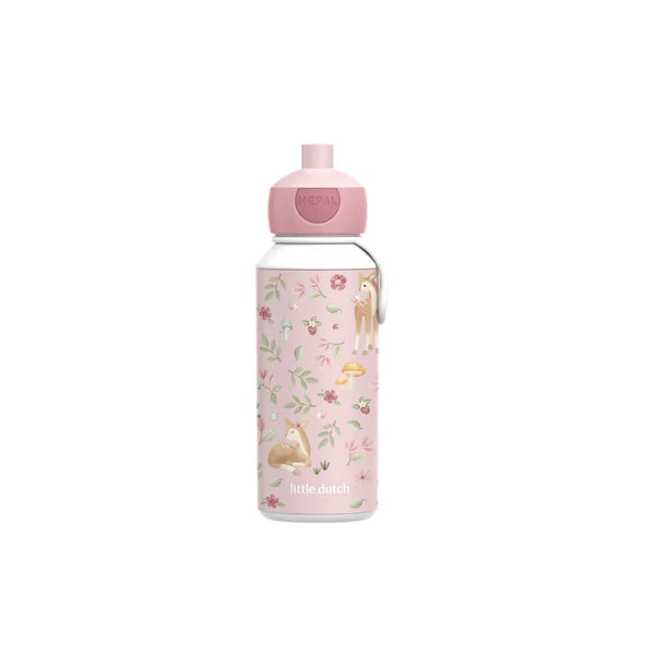 Drinking bottle pop-up campus 400 ml - Fairy Garden and Forrest Friends