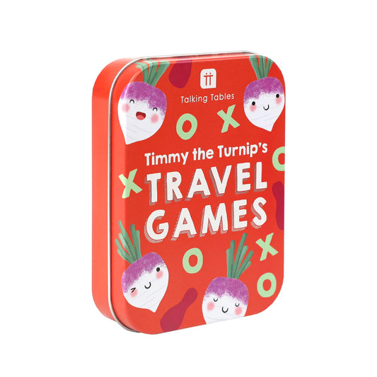 Children's Travel Games - in a Tin