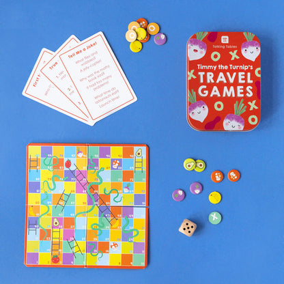 Children's Travel Games - in a Tin