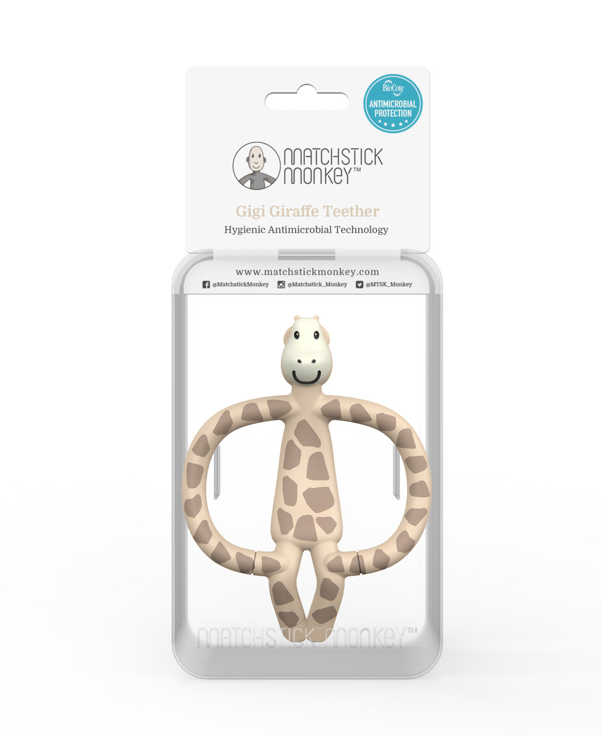 Matchstick Monkey Teether Toy