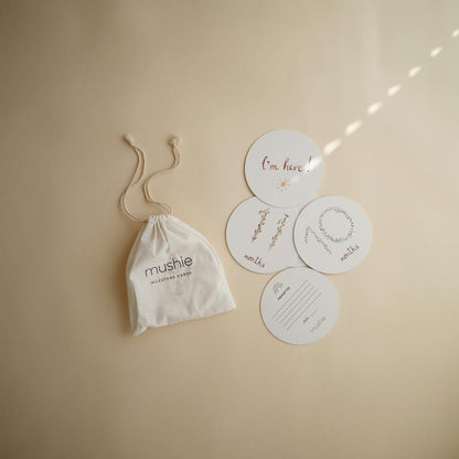 Mushie Milestone Card Set