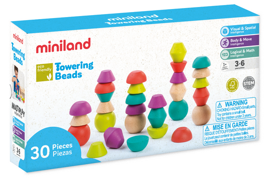 Wooden Towering Beads